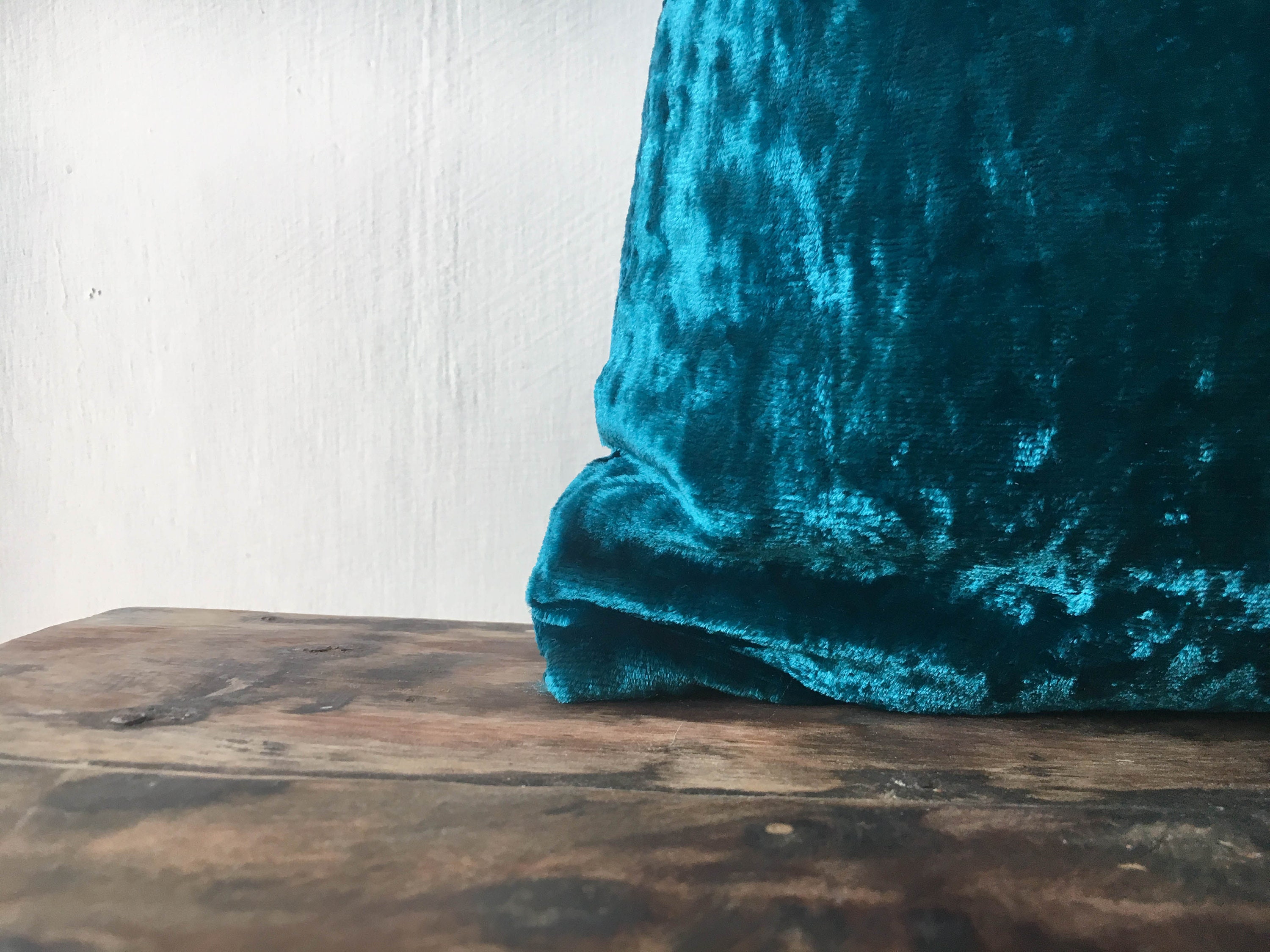 Teal Velvet Pillow cover Christmas Home Decor Euro sham teal Etsy