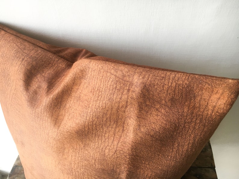 Classic Faux Leather Pillow Cover 26x26 16x16 20x20 22x22 Etsy