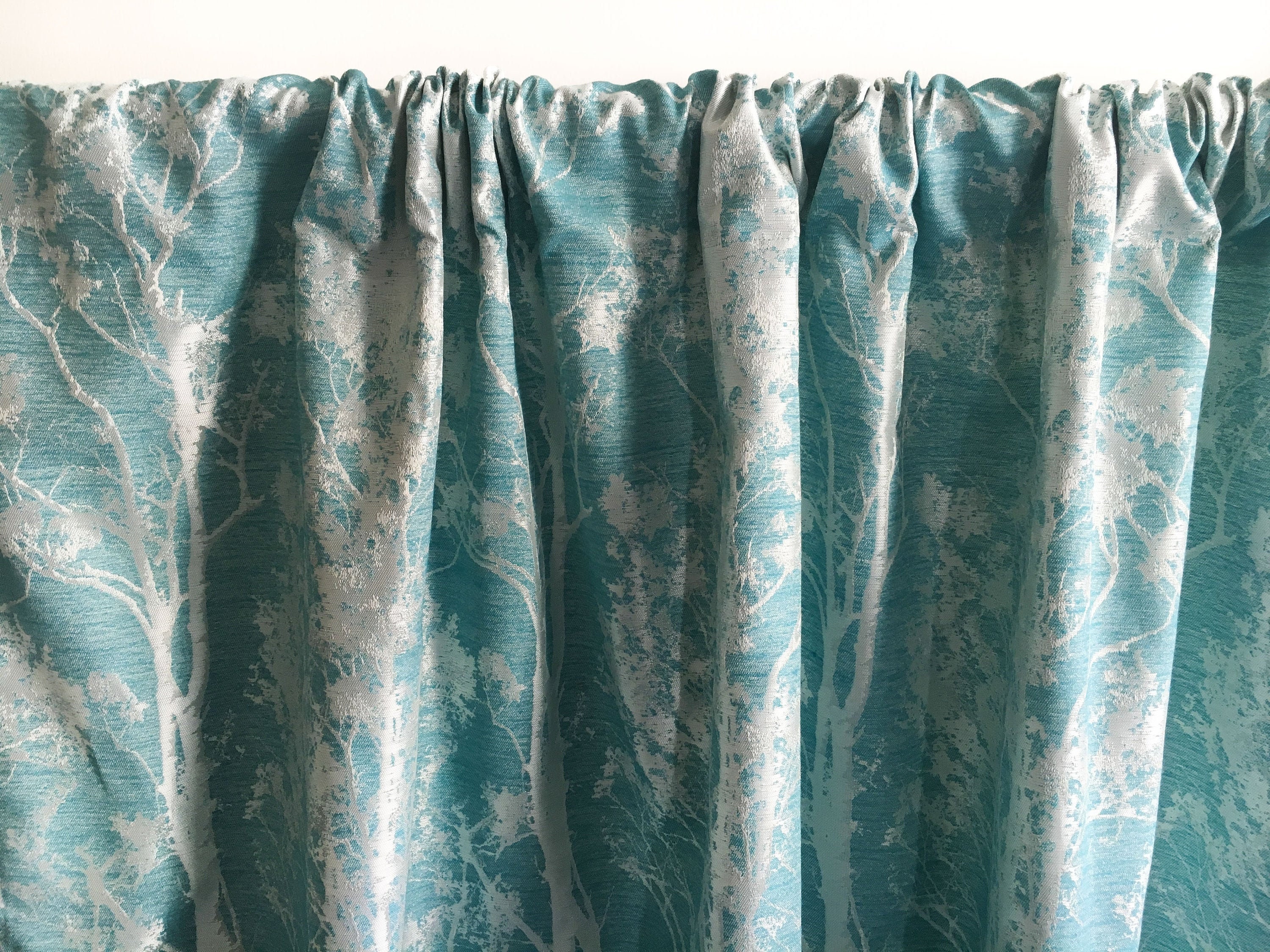 Turquoise Curtains Silk Curtains Blackout Curtain Panels Etsy Turquoise Curtains Silk Curtains Blackout Curtain Panels Etsy