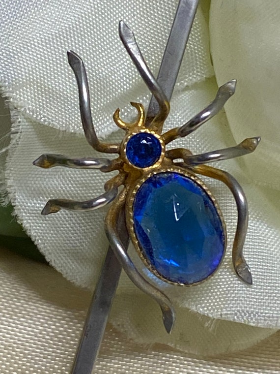 Art Deco Spider bar brooch