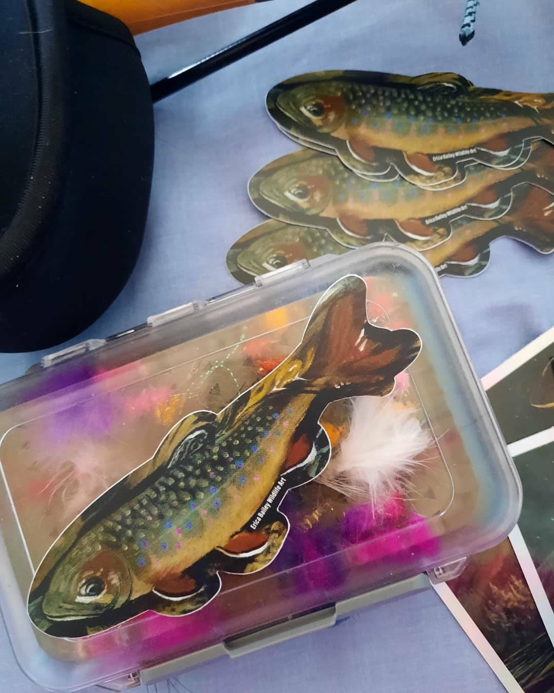 Brook Trout Bumper Stickers Etsy