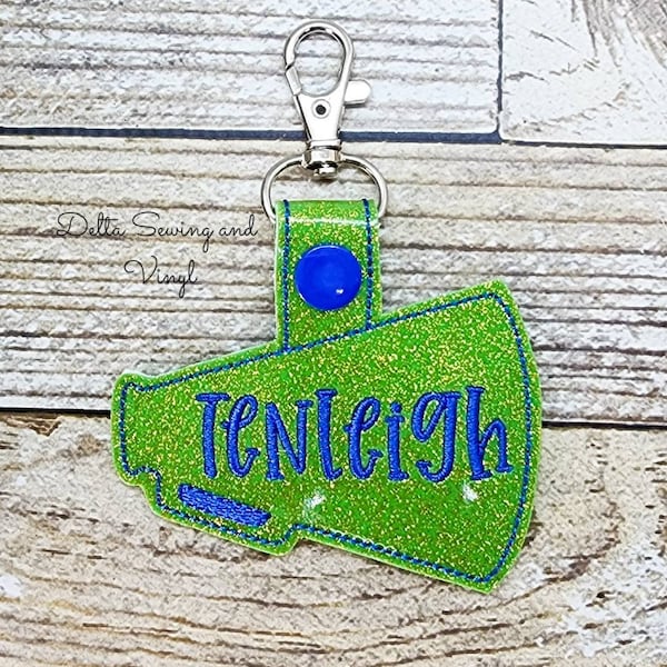 Megaphone Bag Tag Etsy
