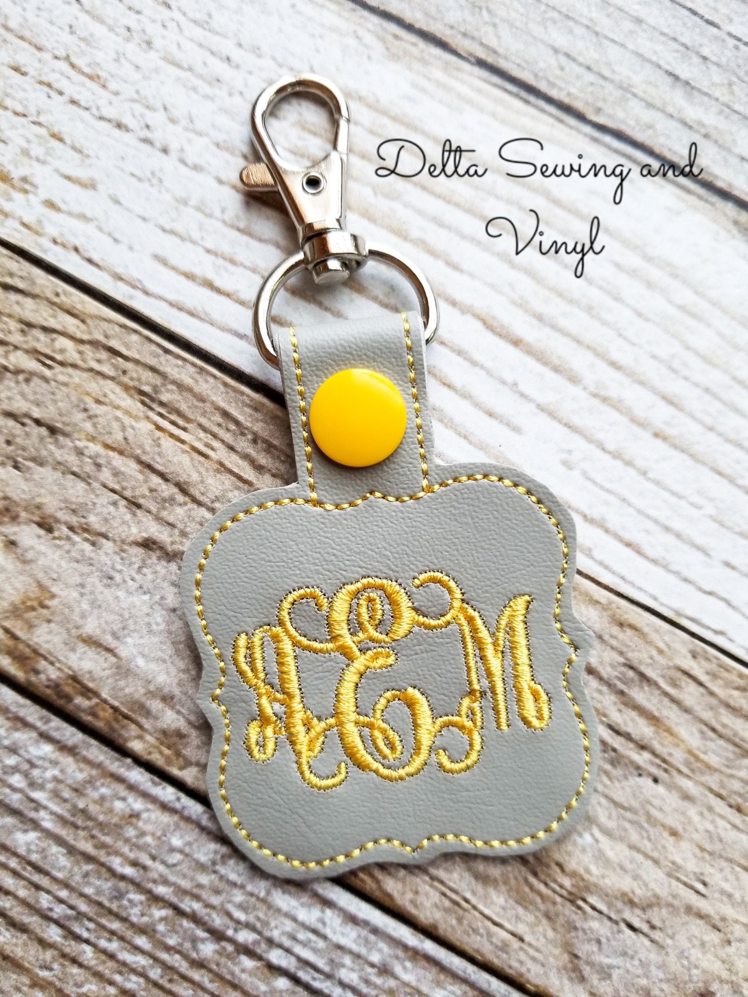 Silver and Gold Monogram Charm – MerciBeaucoupBR