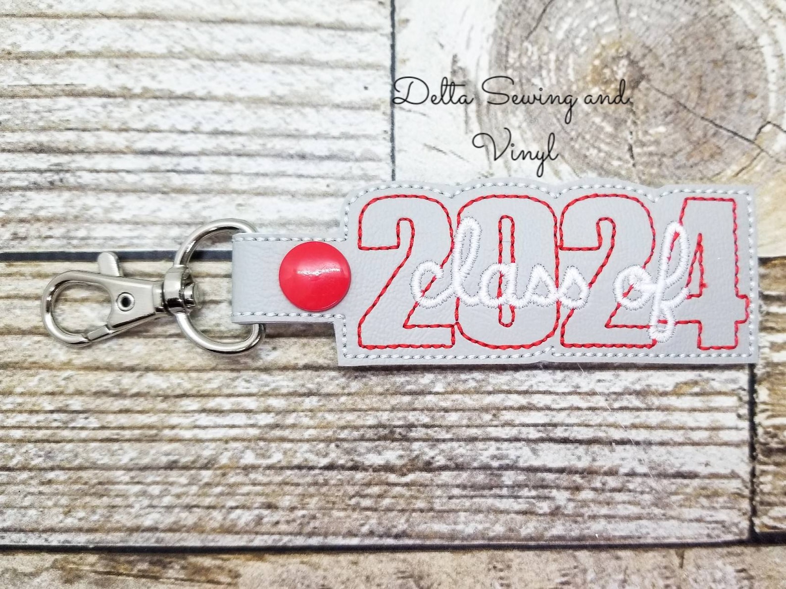 Class of 2024 Keychain Senior Key Fob 2024 Charm Graduation Etsy