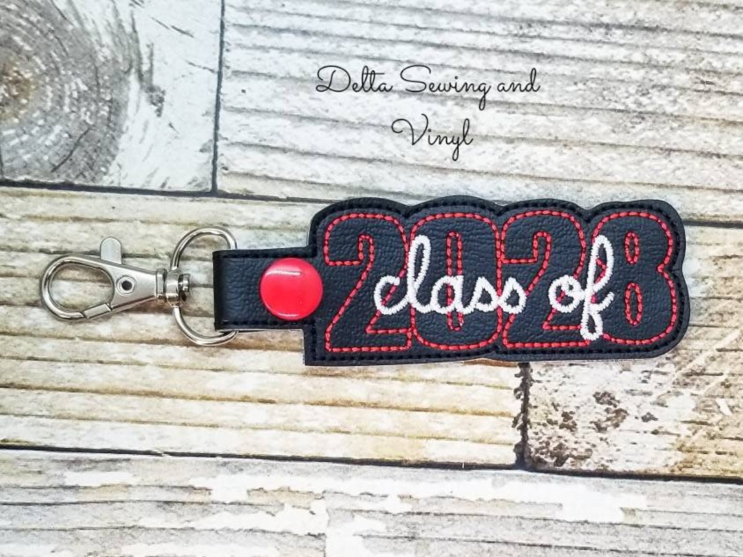 Deuxieme Classe　　BTN Keychain Class of 2028 Keychain, Class of 2028 Key Fob, Class of 2028