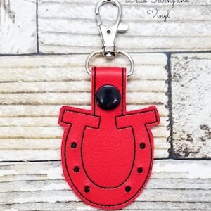 Horseshoe Keychain, Barn Mom Key Fob, Rodeo Mom Gift, Rodeo Mom Key Fob, Barn Mom Gift, Horse Keychain, Cowboy Key Fob