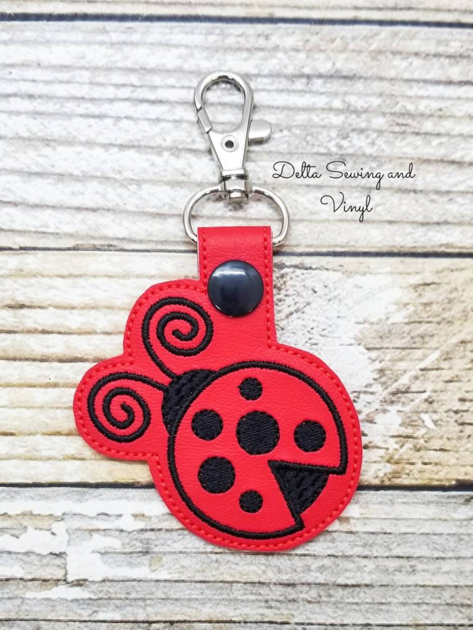 Ladybug Keychain, Insect Key Fob, Bug Charm, Insect Charm, Insect Gifts ...