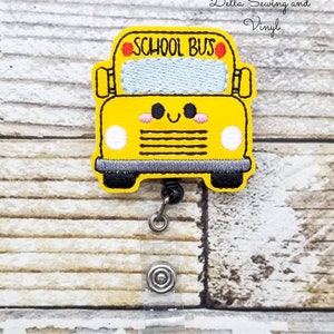 School Bus Badge Reel, Bus Driver Gift, Bus Driver Life, School Bus Driver ID Badge Reel, Bus Driver Badge Reel, School Bus Gift