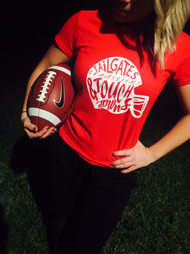 Tailgates Traditions /& Touch Downs T-Shirt