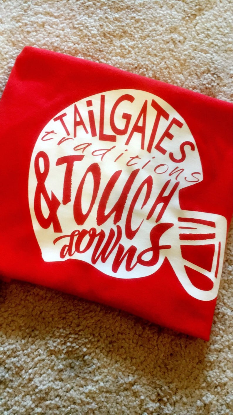 Tailgates Traditions /& Touch Downs T-Shirt