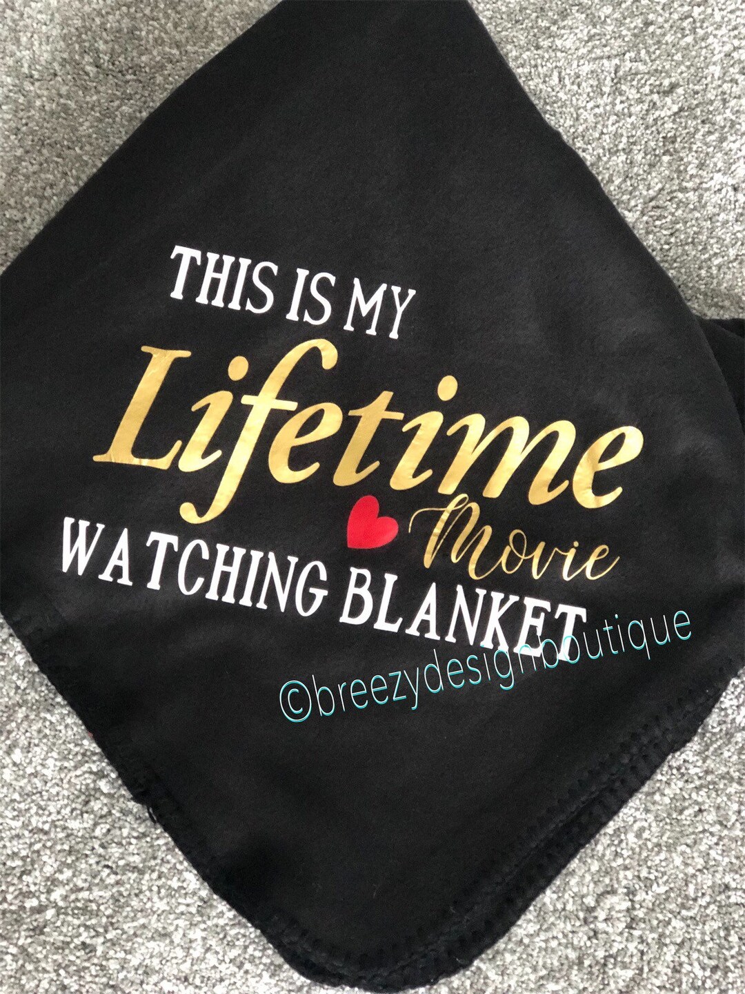 This is My Lifetime Moving Watching Blanket/ Christmas Blanket Etsy