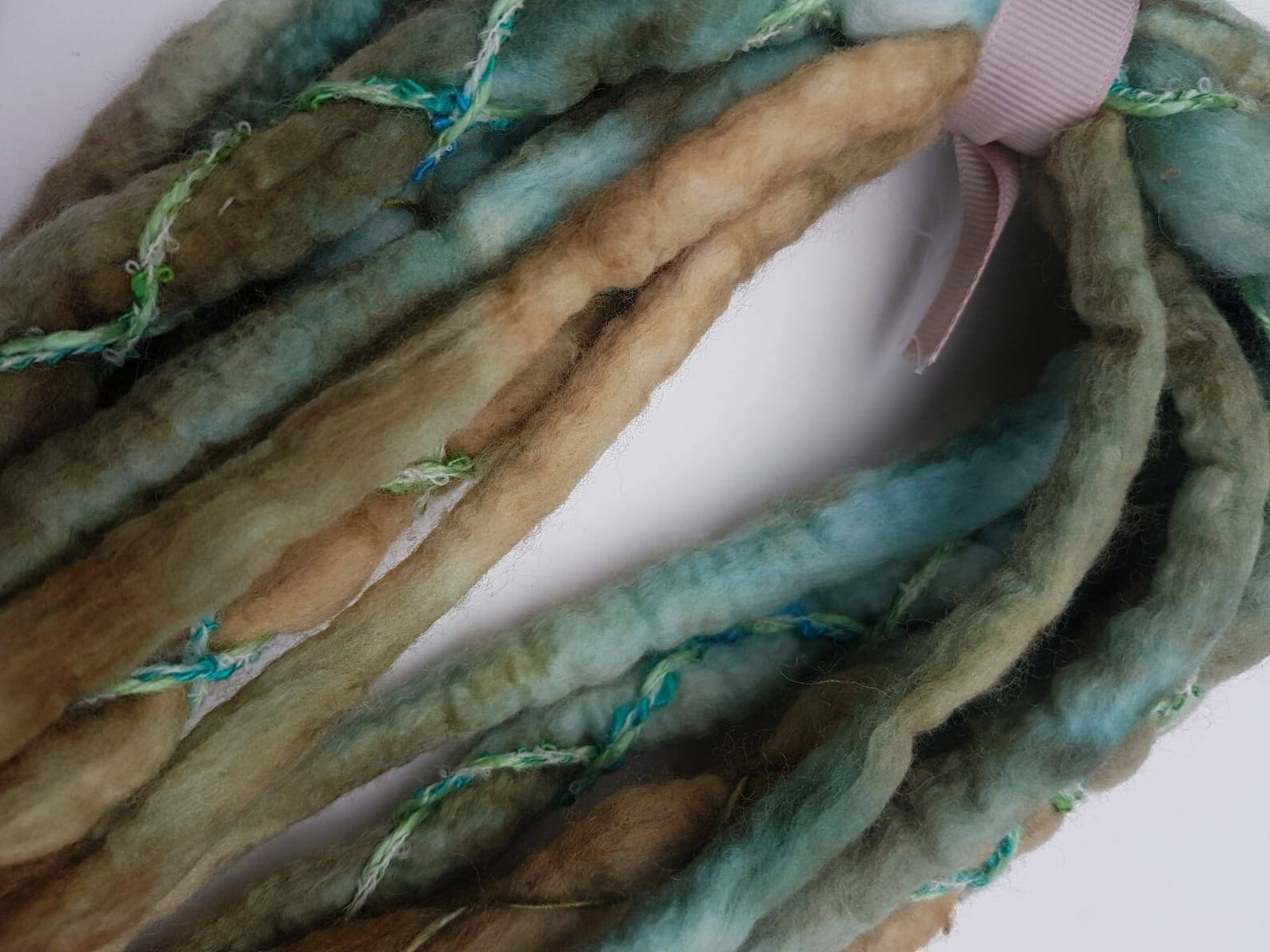 Green Merino Dreadlocks / Lush Forest / Pure Wool Dreadlocks / Etsy UK