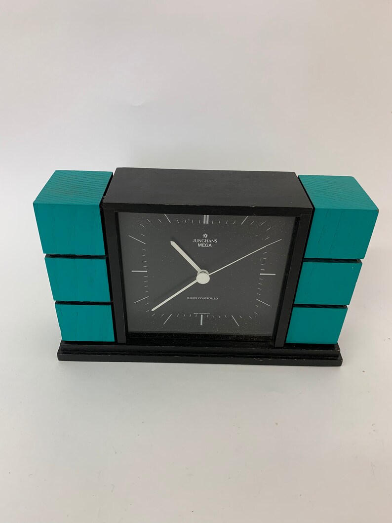 Memphis Style Junghans Mega Clock Radio Controlled Etsy