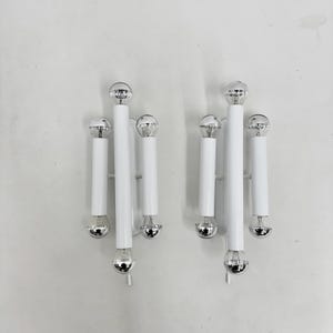 Set of 2 Hufnagel leuchten wall lamps sconce, 1970s