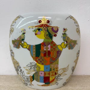 Björn Wiinblad for Rosenthal vase, 1970s