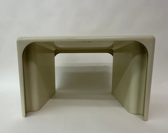 Italian Modern Plastic Side Table attributed to Giotto Stoppino for Elco Scorze, 1970s