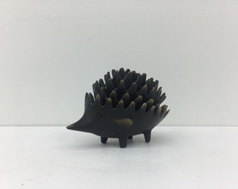 Walter Bosse for Hertha Baller, Stackable Hedgehog Ashtray Set Austria, 1950s