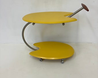 Bar cart by Massimo Iosa Ghini for BRF Italy, 1980's