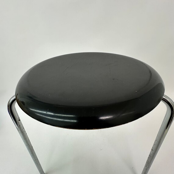 Rare Vintage Stool Model 3170 by Arne Jacobsen for Fritz Hansen