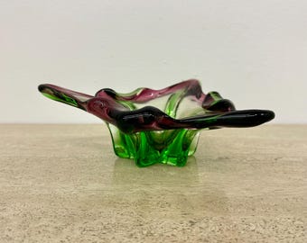 VINTAGE Muranoガラスボウル VINTAGE Muranoガラスボウル