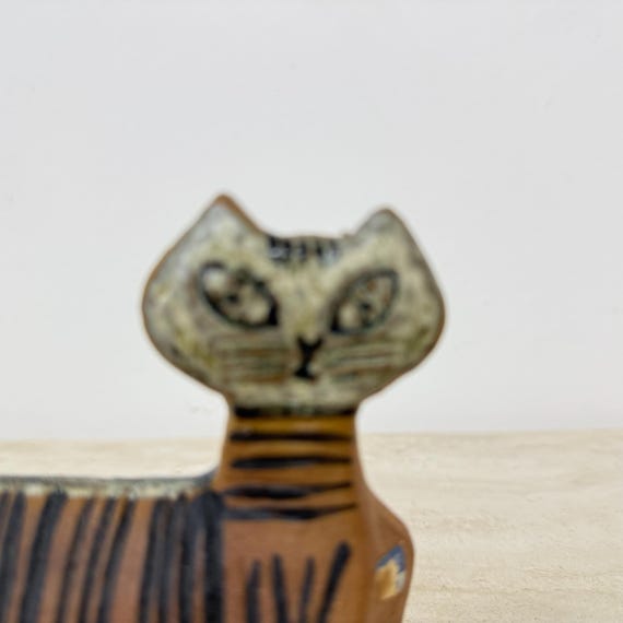 Lisa Larson Ceramic Cat Figurine Gustavsberg Sweden - Etsy