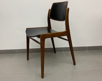 Hartmut Lohmeyer for Wilkhahn 1950's dining chair teak wood design