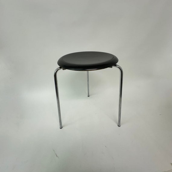 Rare Vintage Stool Model 3170 by Arne Jacobsen for Fritz