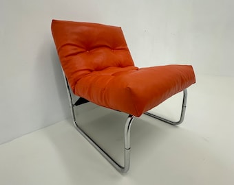 Rare chaise longue de Gillis Lundgren pour Ikea, modèle « Pixi », années 1970