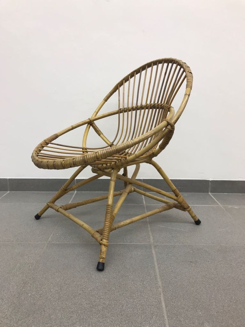 Rattan Chair 1960 /'s rattan chair