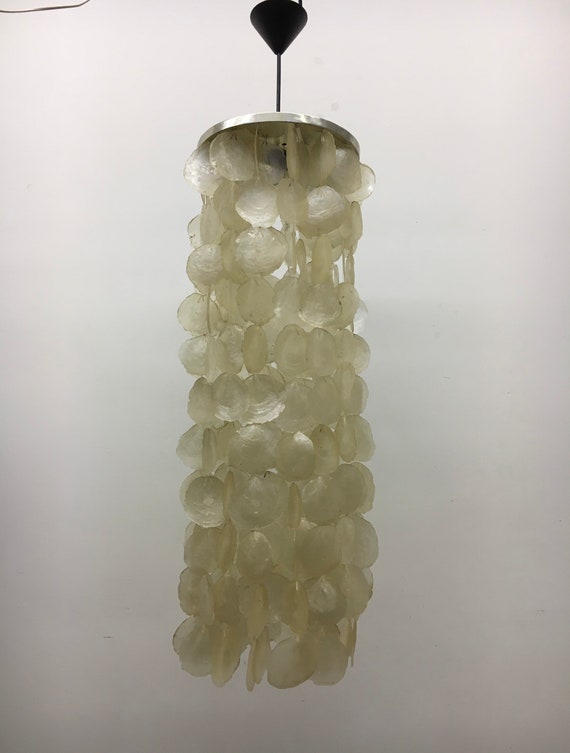 Mid Century Design Shell Lamp Verner Panton Style , 1970's