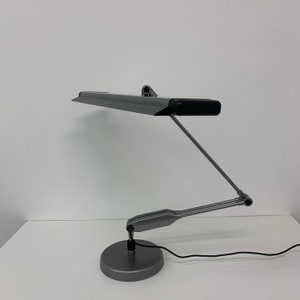 Large post modern table lamp 1980's