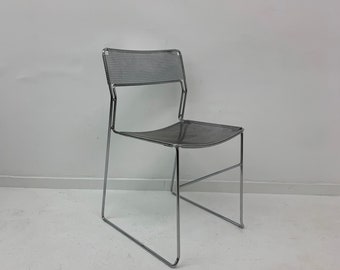 Chaise de salle à manger empilable minimaliste Arrben Italie Sultana, années 1970