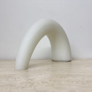 Fontana Arte Thor glass table lamp, 1980s Italy