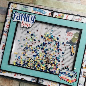 Family photo album / family / games night / movie night / family time / memory book / photos / scrapbook / family memories / special gift