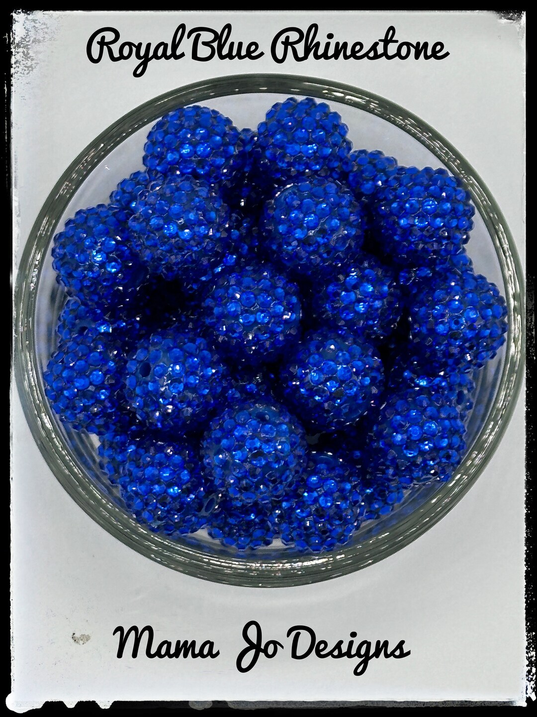 Royal Blue Rhinestone - Etsy