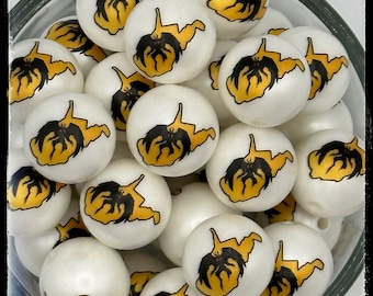 Custom Mothman beads