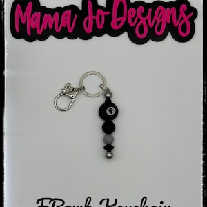 F bomb keychain