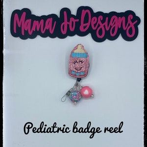Pediatric badge reel