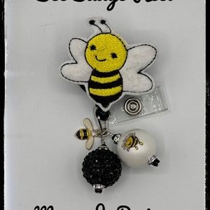 Bee badge reel