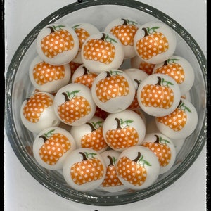 Pumpkin Custom Beads