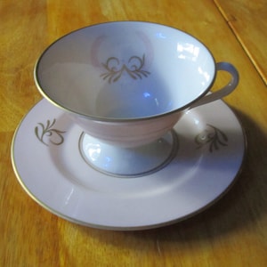 Fine Arts China Royal Splendor footed cup and saucer