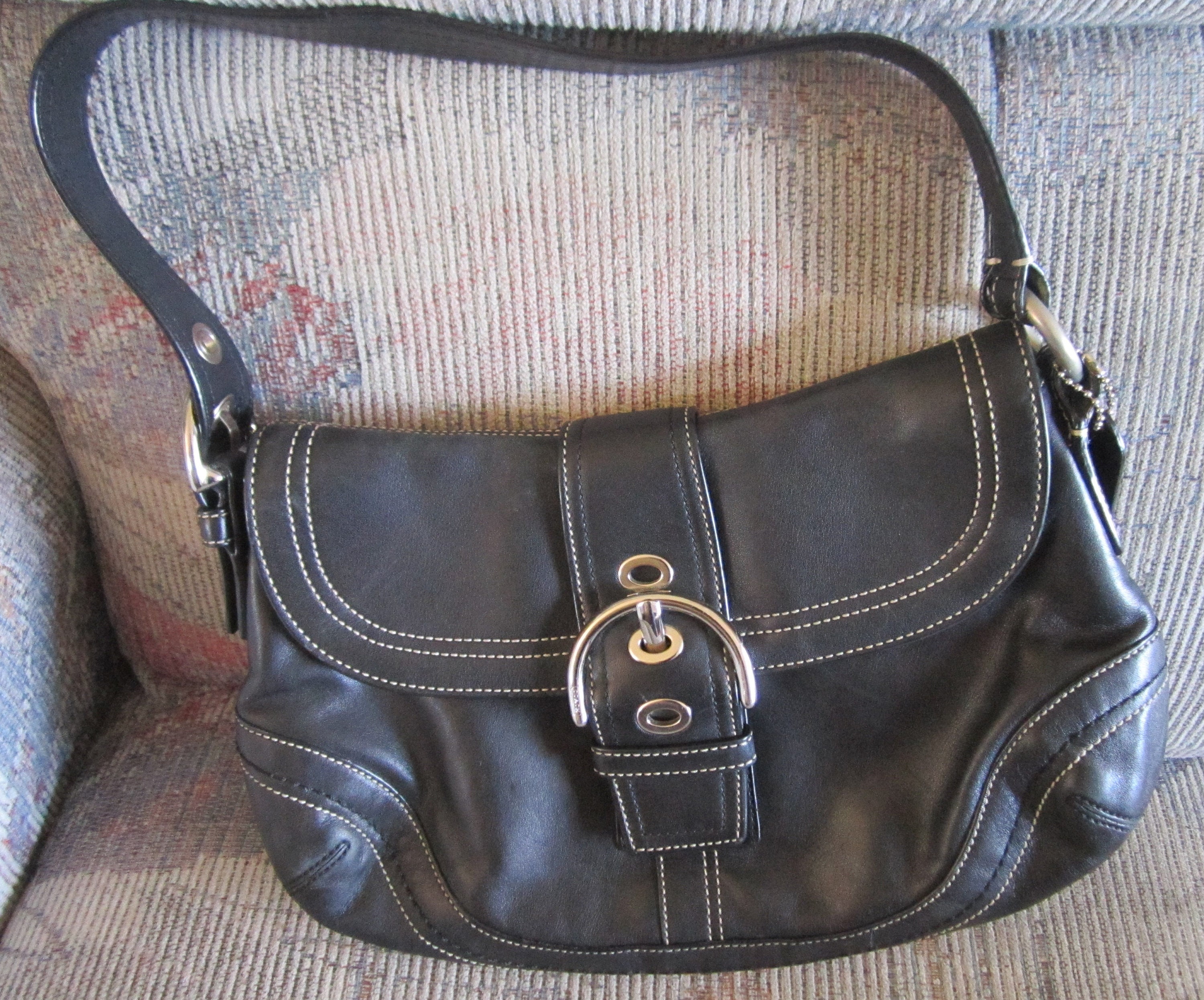 coach soho flap bag