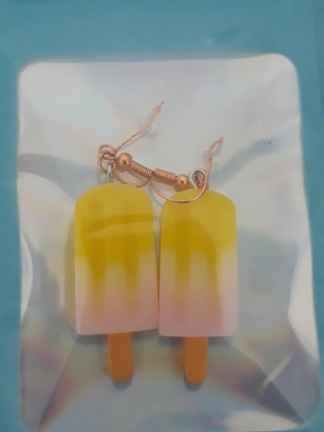 Pink Lemonade Earrings Etsy