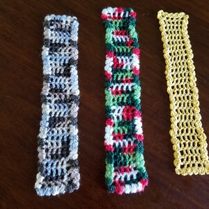 Bookmarks,  crochet bookmarks, handmade bookmarks