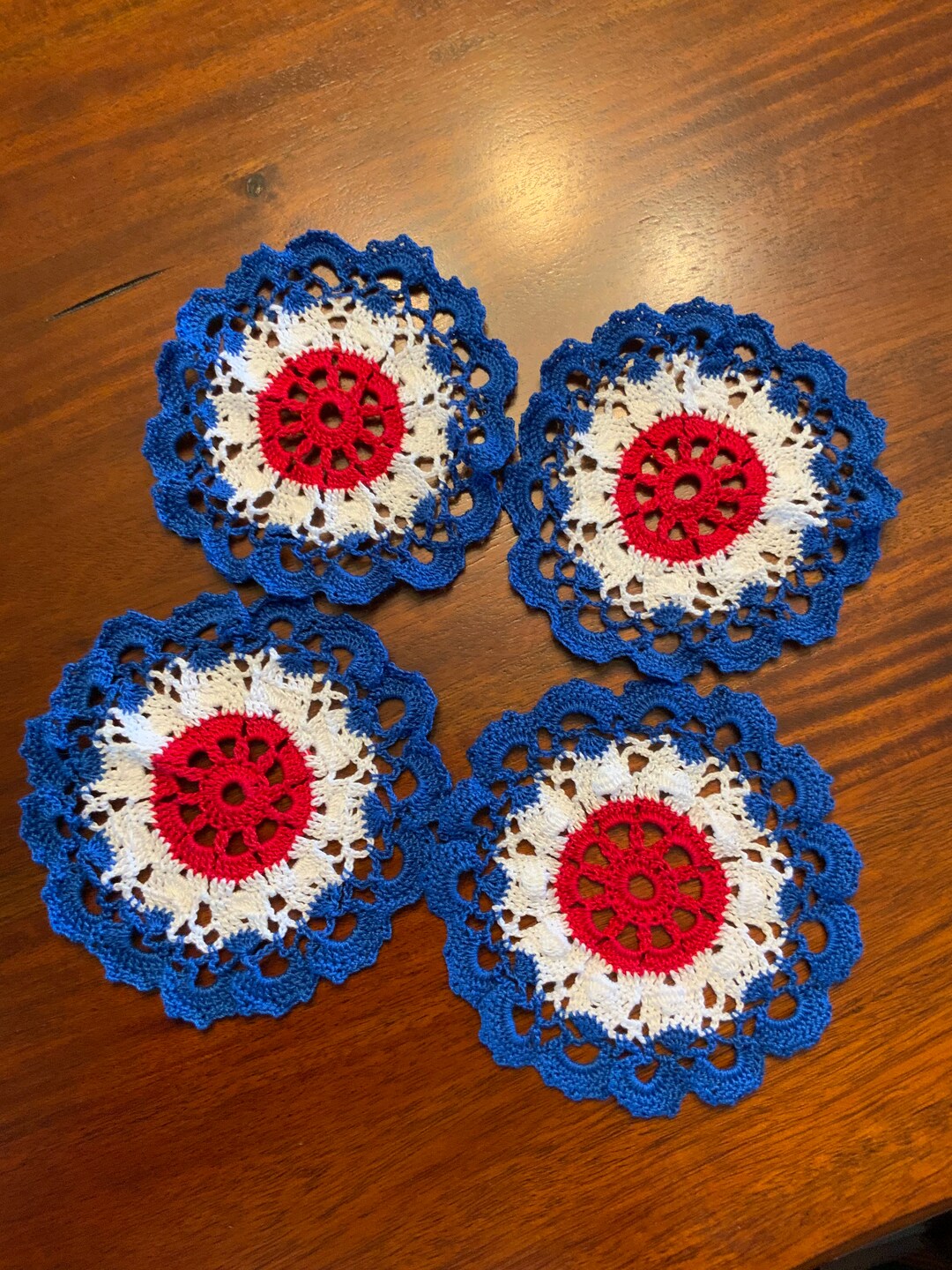 Crochet Lace Coasters, Crochet Small Doilies Etsy