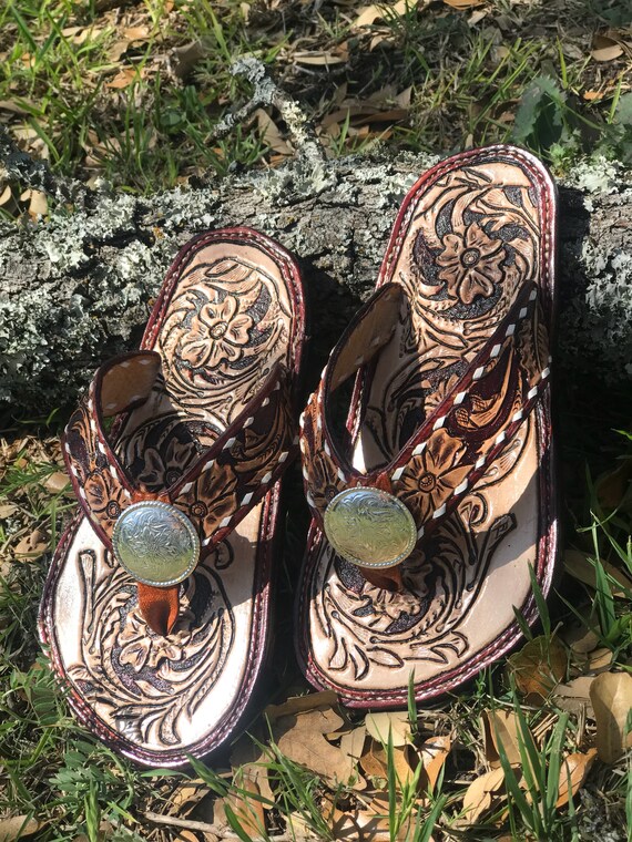 western style flip flops