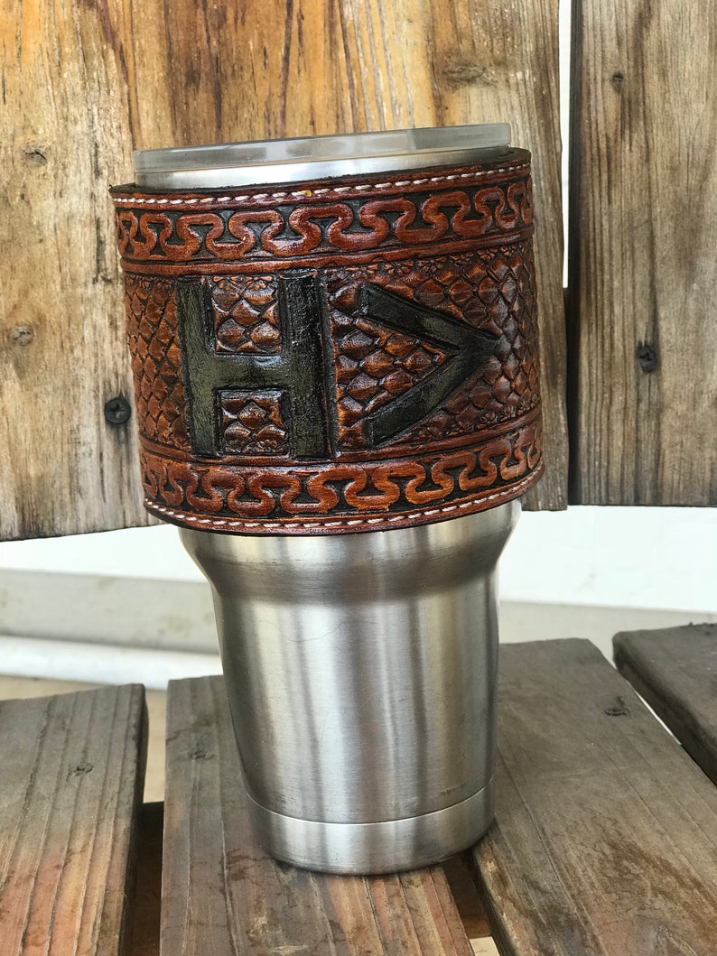 Custom Leather Yeti Sleeves Etsy
