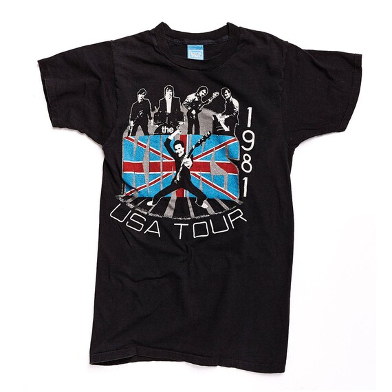 The Kinks USA Tour Vintage T-shirt | Etsy