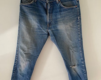 Vintage Levis 517 Denim Jeans Mens 34