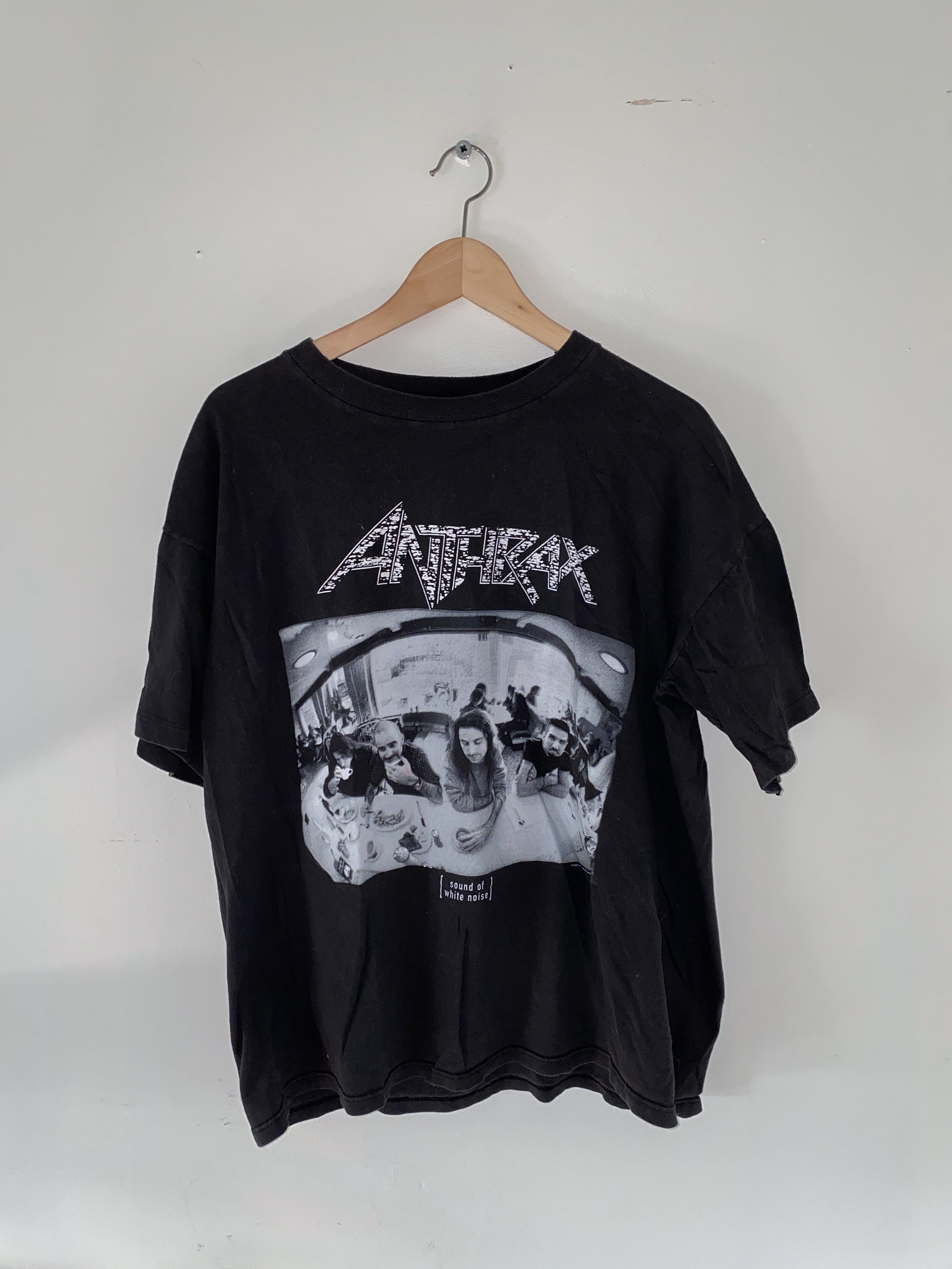 Anthrax sound of white noise t shirt Clearance